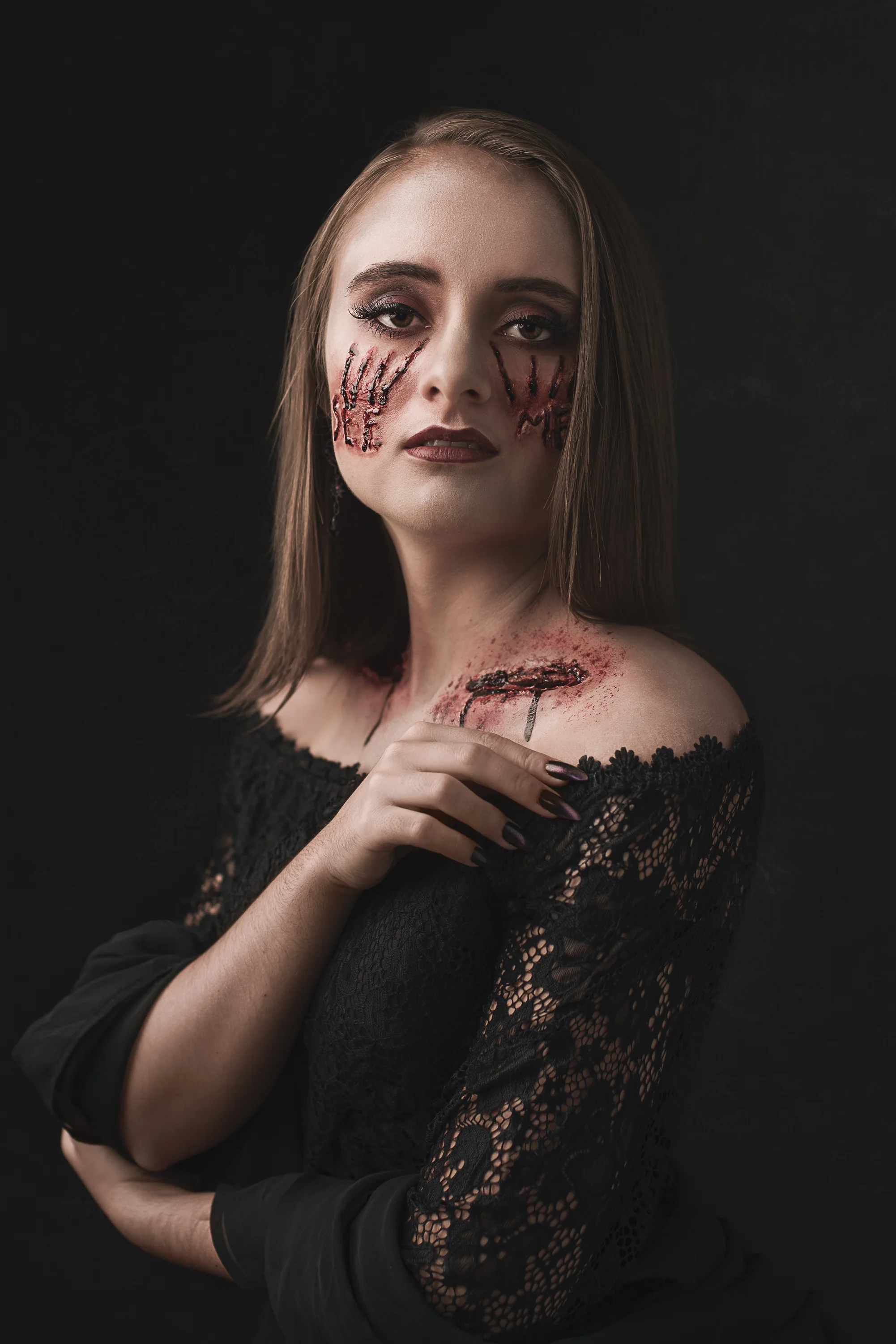 Creative fine art portrait by Marie Feutrier